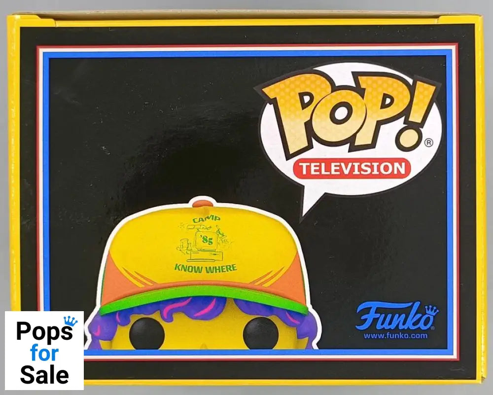 #828 Dustin (w/ Vest) Blacklight - Stranger Things Funko POP