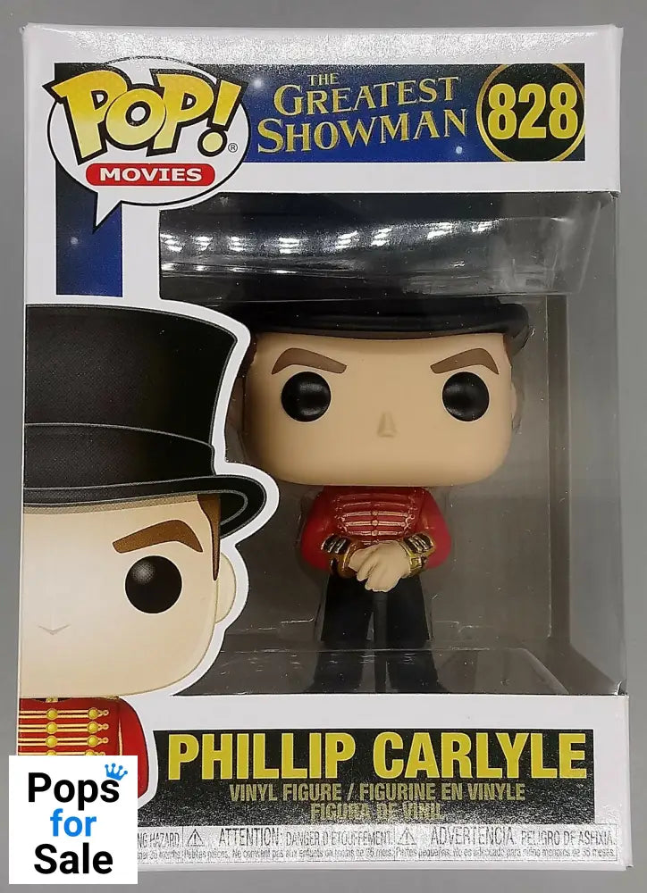 #828 Phillip Carlyle - The Greatest Showman Funko POP