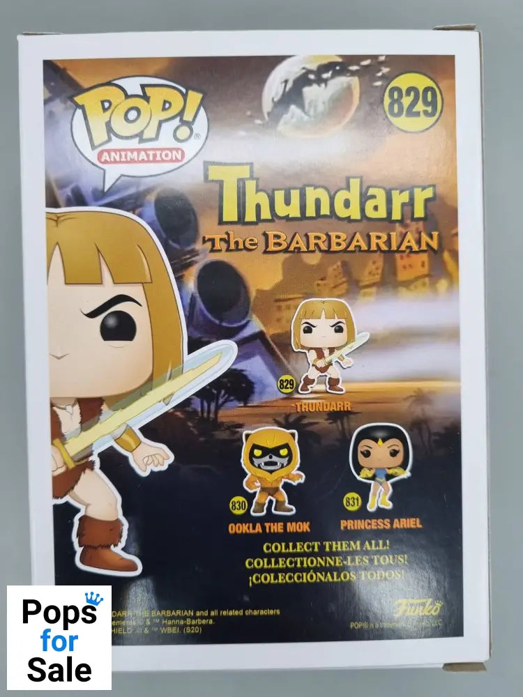 #829 Thundarr The Barbarian - 2020 Con Exclusive Funko POP