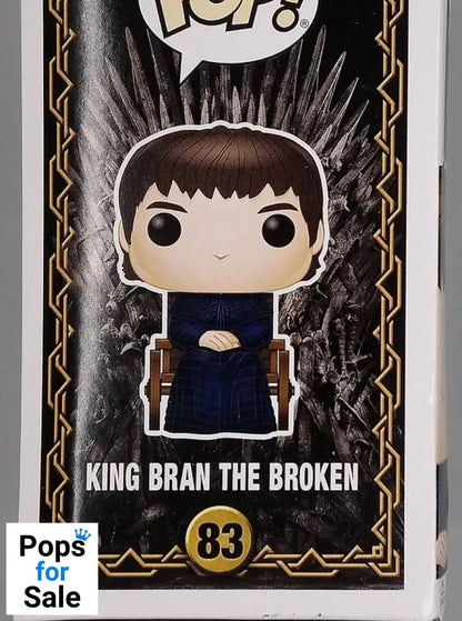 #83 Bran the Broken - Game of Thrones - Box Damaged Funko POP