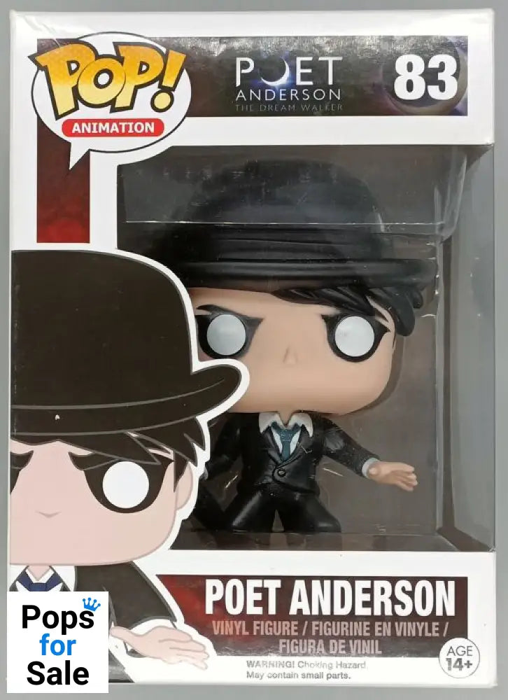 #83 Poet Anderson - Poet Anderson: The Dream Walker Box Damaged Funko POP