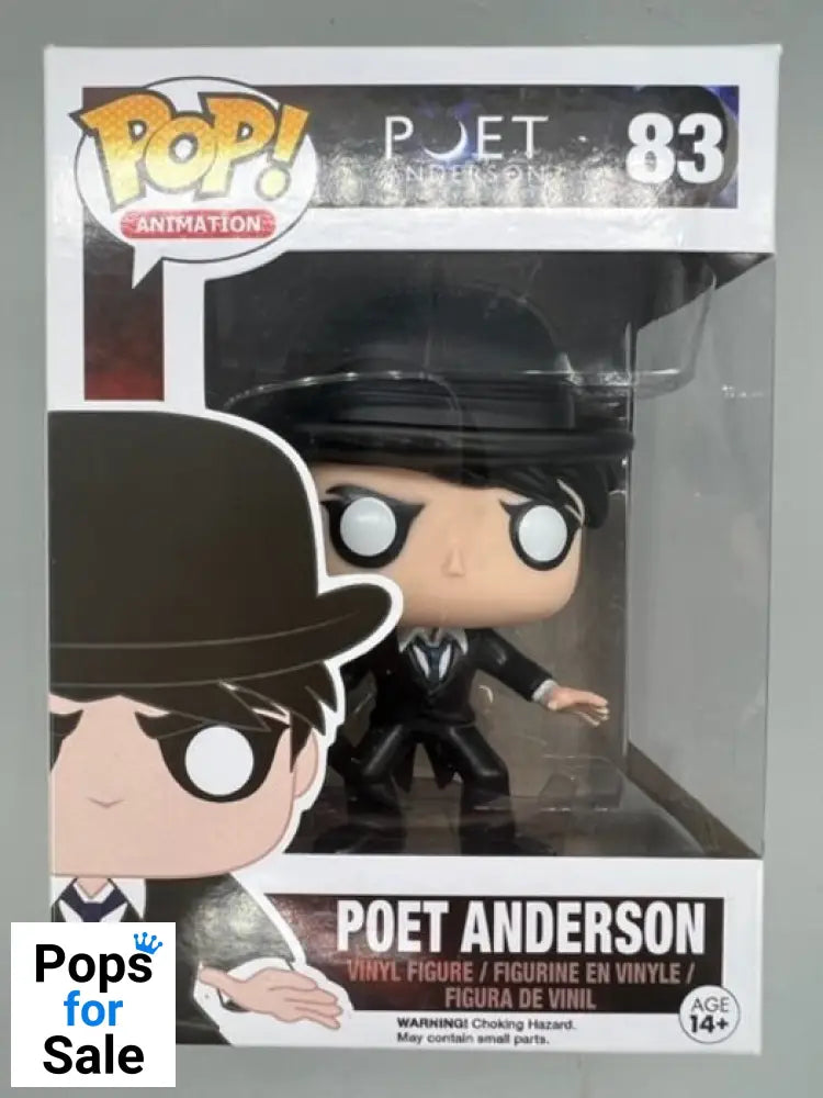 #83 Poet Anderson - Poet Anderson: The Dream Walker Box Damaged Funko POP