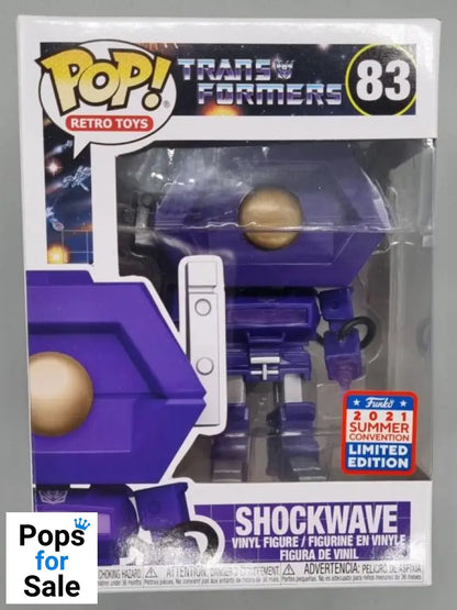 #83 Shockwave - Transformers - 2021 Con Funko POP