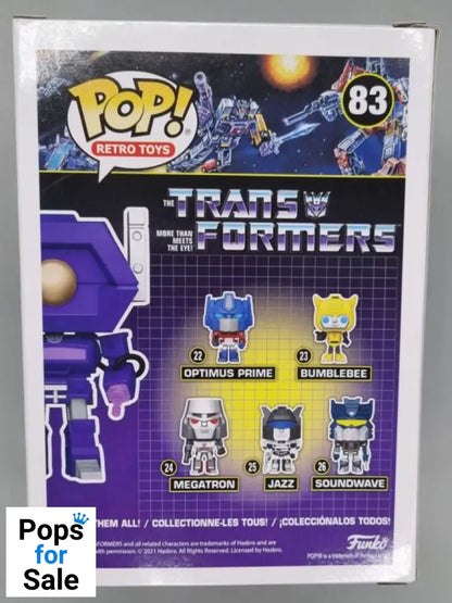 #83 Shockwave - Transformers - 2021 Con Funko POP