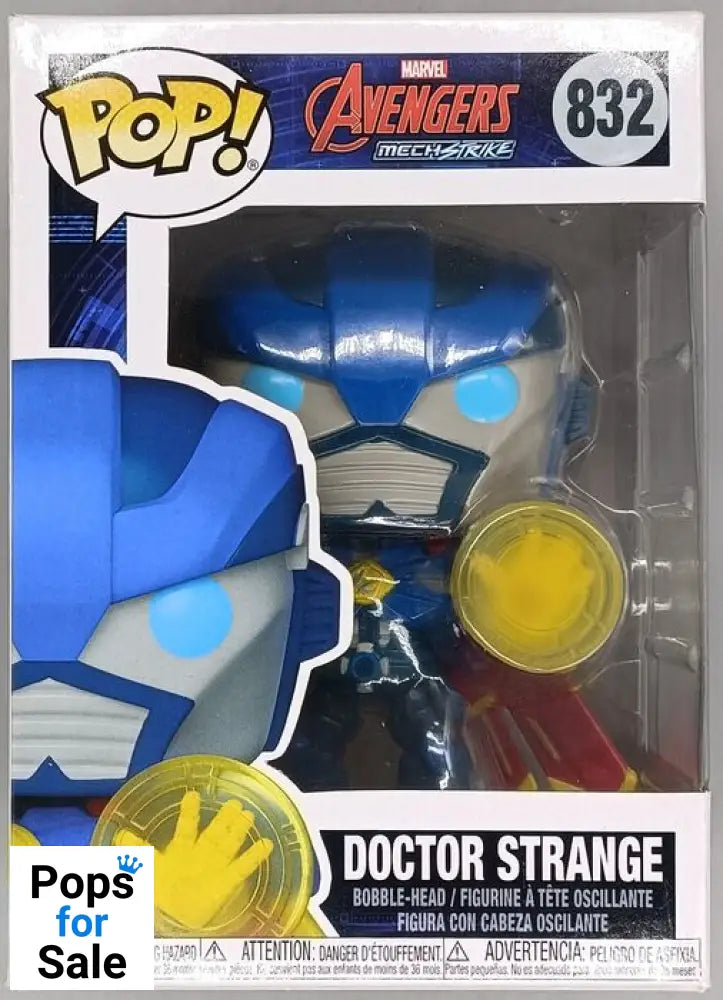 832 Doctor Strange - Marvel Avengers Mech Strike - Damaged Box Funko POP