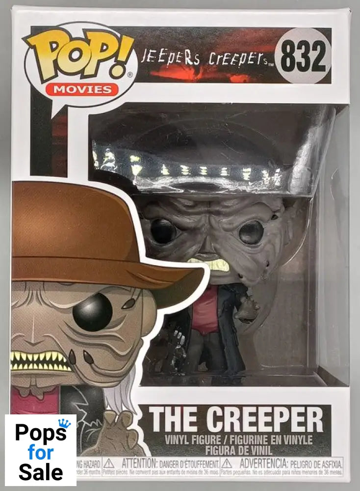 #832 The Creeper - Jeepers Creepers - Horror - Box Damaged Funko POP