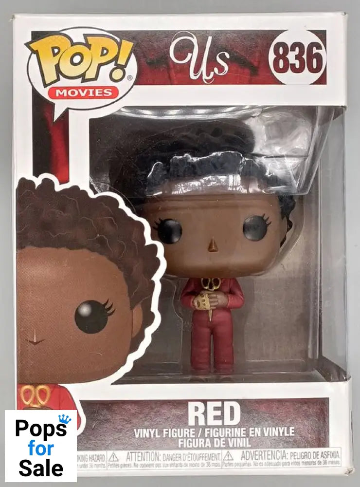 836 Red - Us - Box Damaged Funko POP