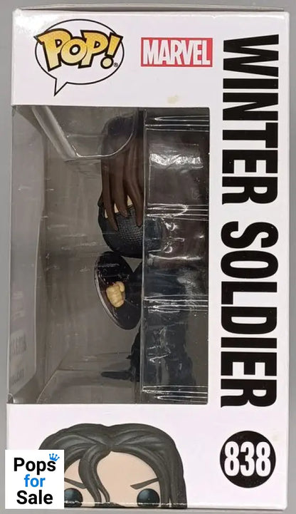 838 Winter Soldier (w/ Shield) Marvel Captain America Winter Soldier Funko POP
