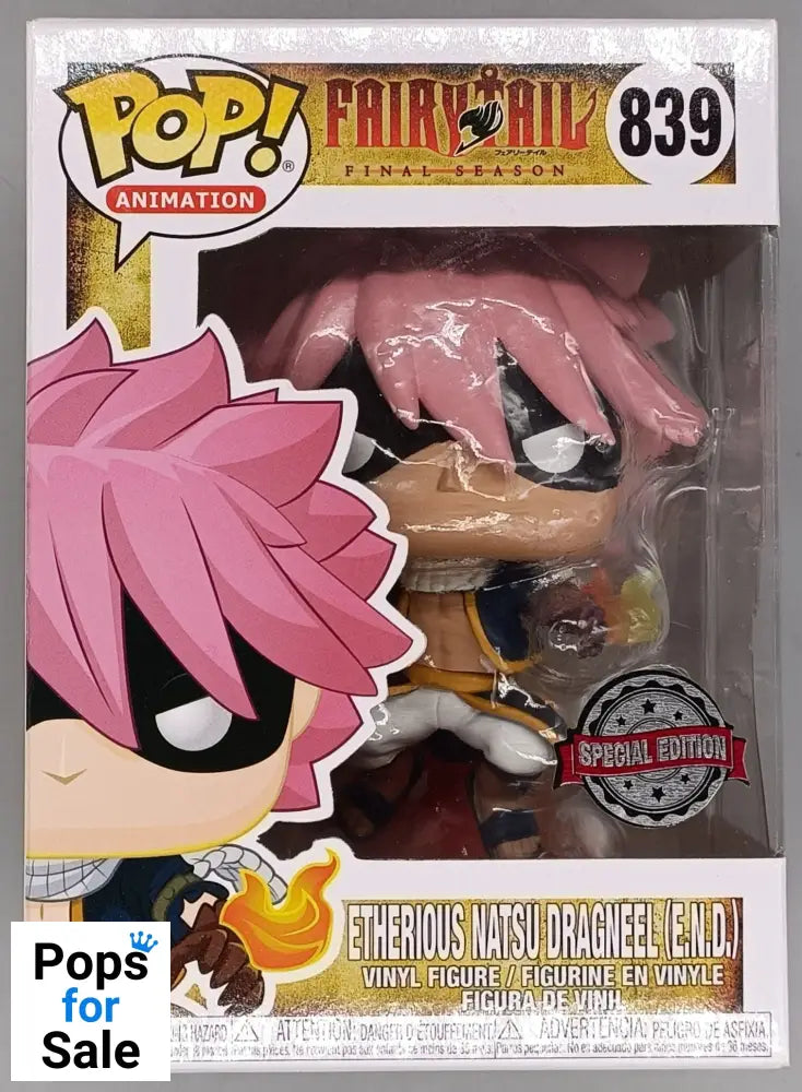 839 Etherious Natsu Dragneel (E.N.D.) - Fairy Tail Funko POP