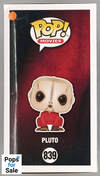 839 Pluto - Us - Box Damaged Funko POP