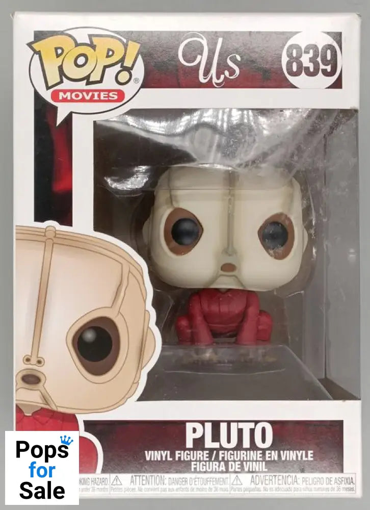 839 Pluto - Us - Box Damaged Funko POP