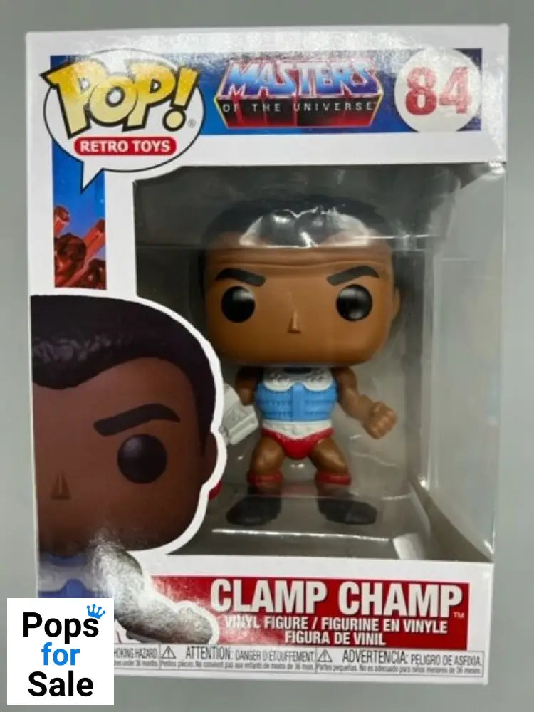 84 Clamp Champ - Masters Of The Universe Funko POP - Brand New