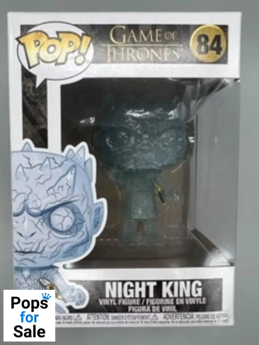 84 Night King (Crystal) - Game of Thrones Funko POP - Box Damaged