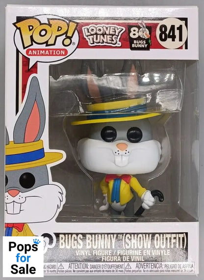 841 Bugs Bunny (Show Outfit) - Looney Tunes - Funko POP - Box Damaged