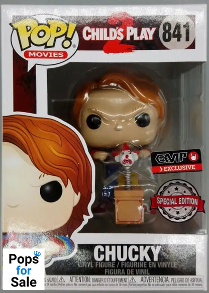 841 Chucky (w/ Jack-in-the-Box) Horror - Childs Play 2 Funko POP - Brand New