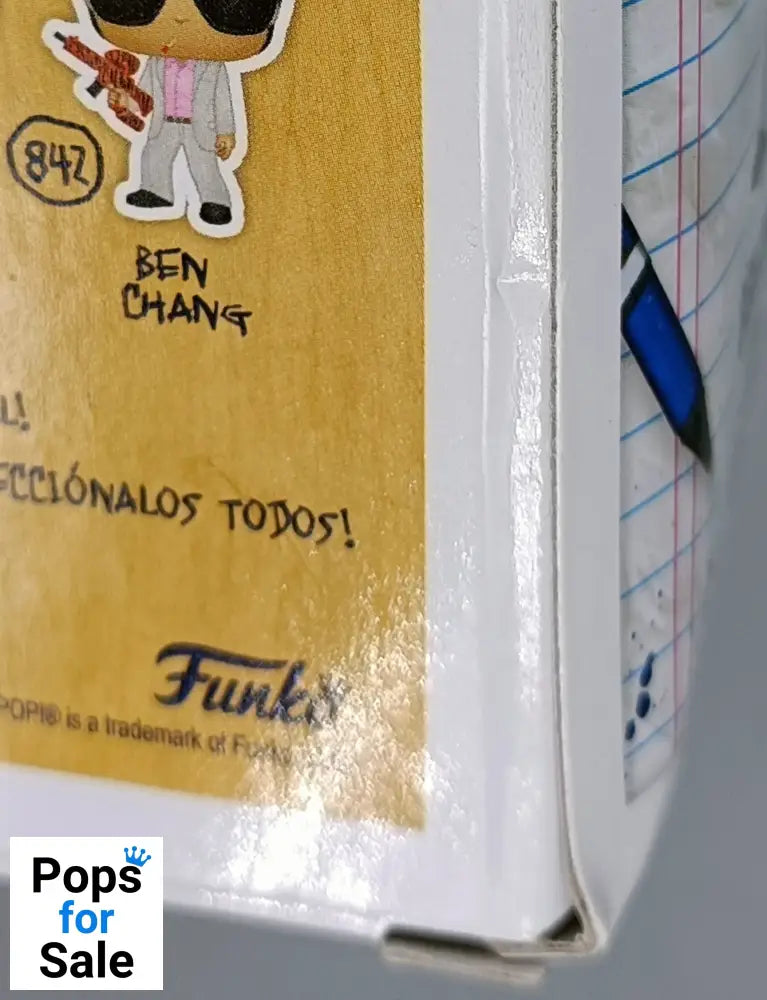 842 Ben Chang - Community - Damaged Box Funko POP