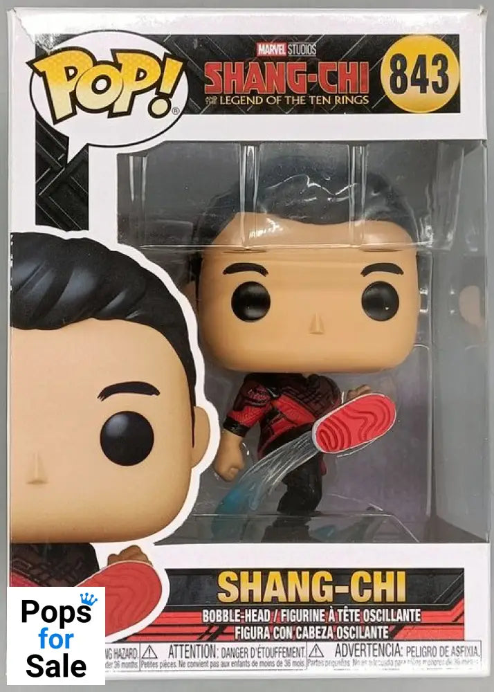 843 Shang-Chi - Marvel Shang-Chi Ten Rings - Box Damaged Funko POP