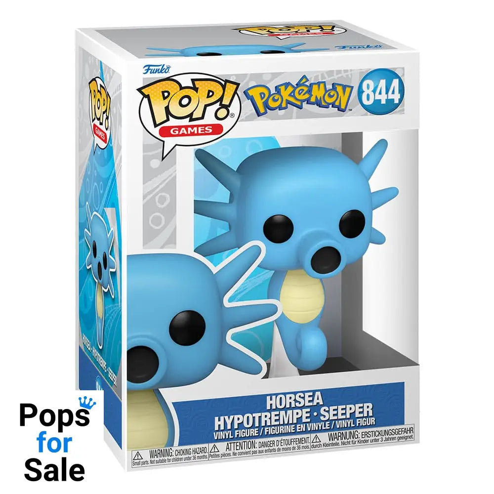 844 Horsea - Pokemon Brand New Funko Pop In Protector