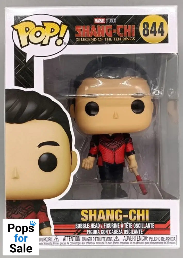 #844 Shang-Chi (w Staff) - Marvel Shang-Chi Ten Rings Funko POP