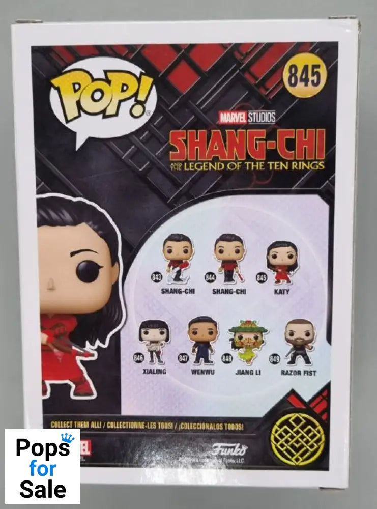 845 Katy - Marvel Shang-Chi Ten Rings Funko POP