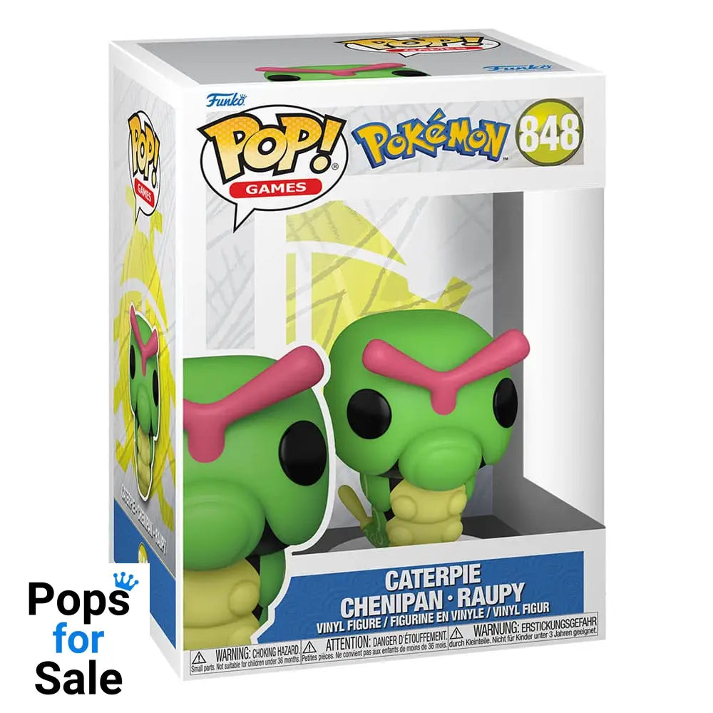 848 Caterpie - Pokemon Brand New Funko Pop In Protector