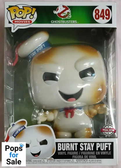 #849 Burnt Stay Puft - 10 Inch - Ghostbusters - Box Damaged Funko POP