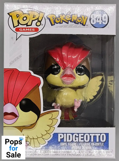 #849 Pidgeotto - Pokemon - Brand New Funko POP in Protector