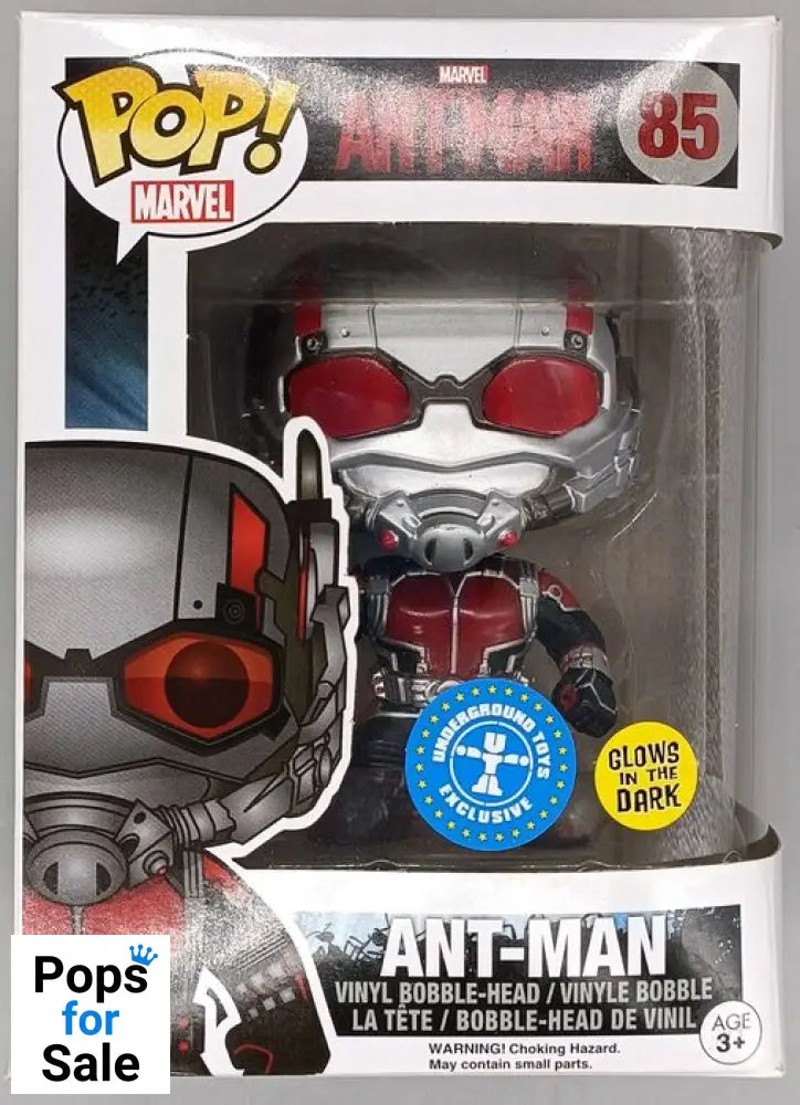 #85 Ant-Man - Glow - Marvel Ant-Man - Box Damaged Funko POP