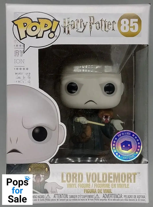 85 Lord Voldemort (w/ Nagini) Harry Potter - Box Damaged Funko POP