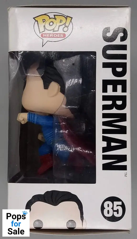 #85 Superman - DC Batman vs Superman - Box Damaged Funko POP