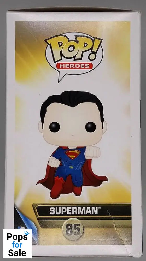 #85 Superman - DC Batman vs Superman - Box Damaged Funko POP