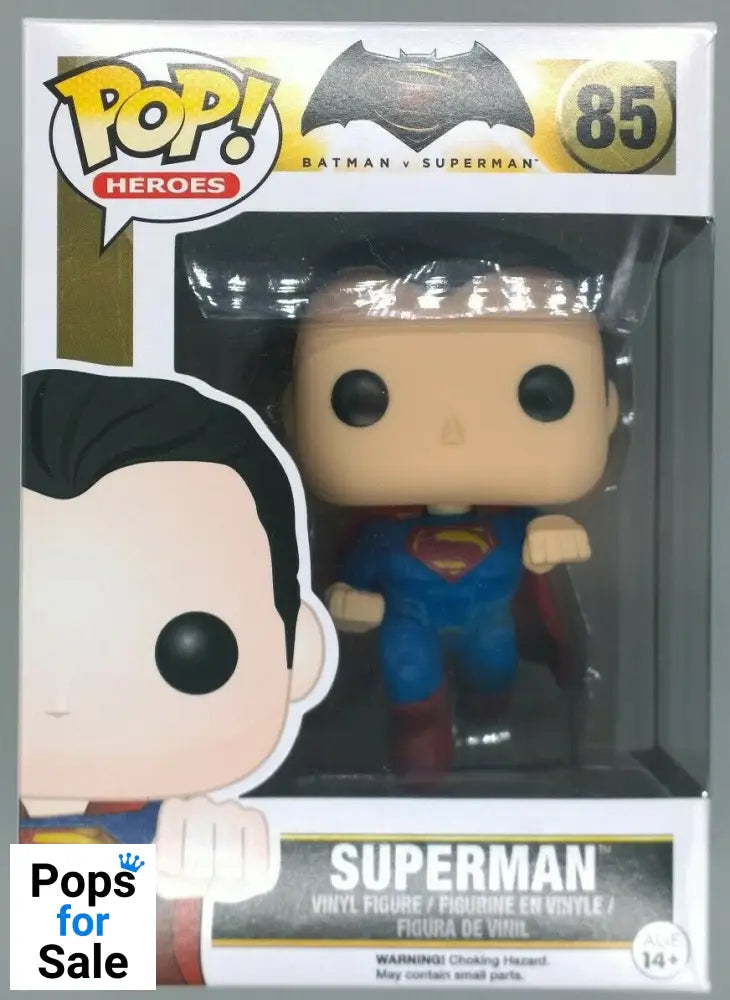 #85 Superman - DC Batman vs Superman Funko POP