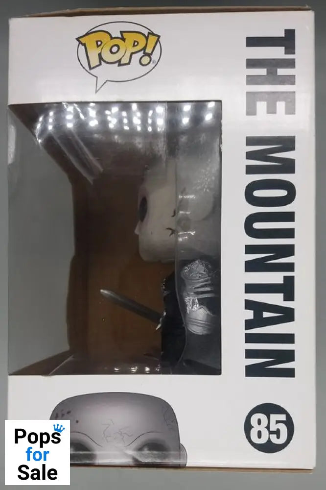 #85 The Mountain (Unmasked) 6 Inch Game of Thrones Box Damaged Funko POP