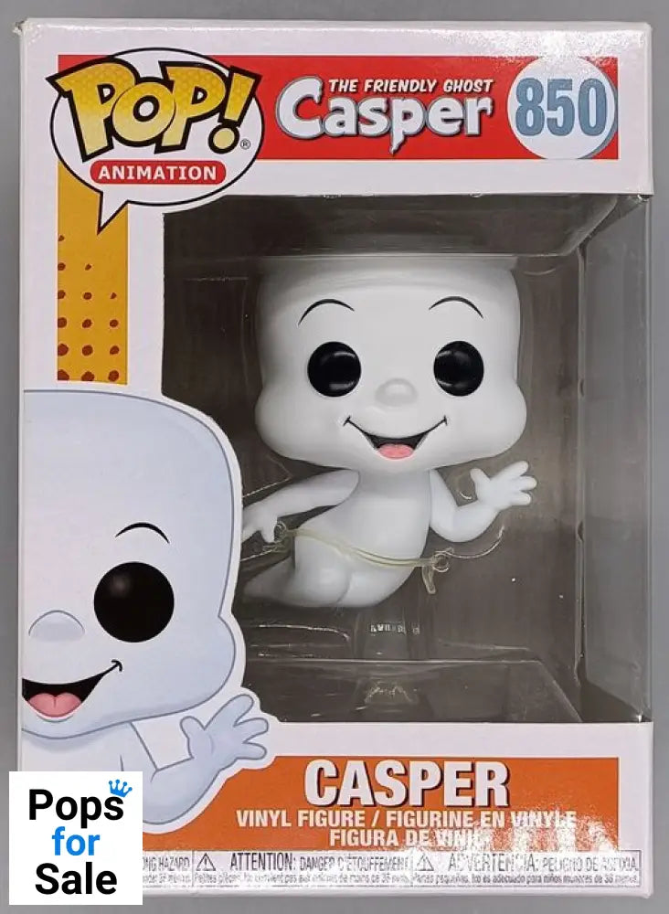 #850 Casper - Casper the Friendly Ghost - Box Damaged Funko POP