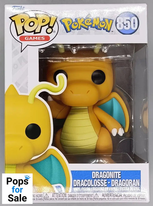 850 Dragonite - Pokemon Funko POP - Box Damaged