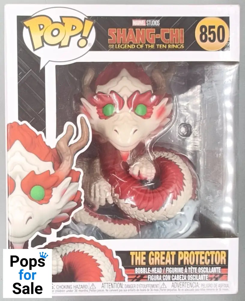 850 The Great Protector - 6 Inch - Marvel Shang-Chi Ten Rings - Funko POP - Box Damaged