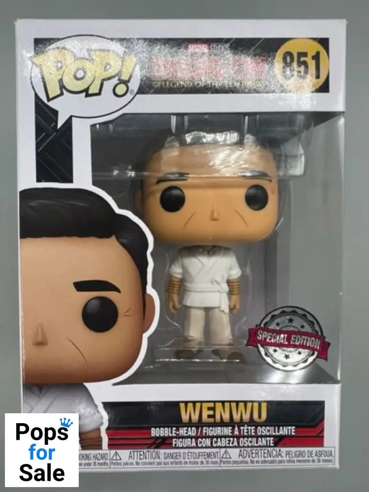 851 Wenwu (Gi) - Marvel Shang-Chi Ten Rings - Box Damaged Funko POP