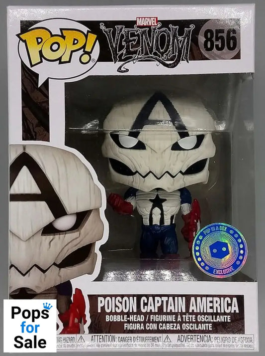 856 Poison Captain America - Marvel Venom - Funko POP - Box Damaged