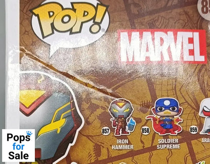 #857 Iron Hammer - Marvel Infinity Warps - Box Damaged Funko POP