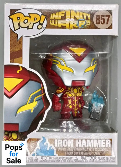 #857 Iron Hammer - Marvel Infinity Warps - Box Damaged Funko POP