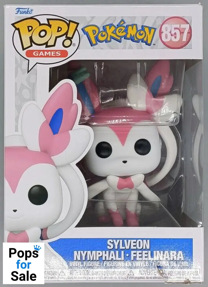 857 Sylveon - Pokemon - Box Damaged Funko POP