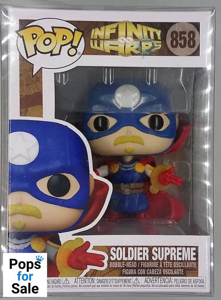 858 Soldier Supreme - Marvel Infinity Warps Funko POP