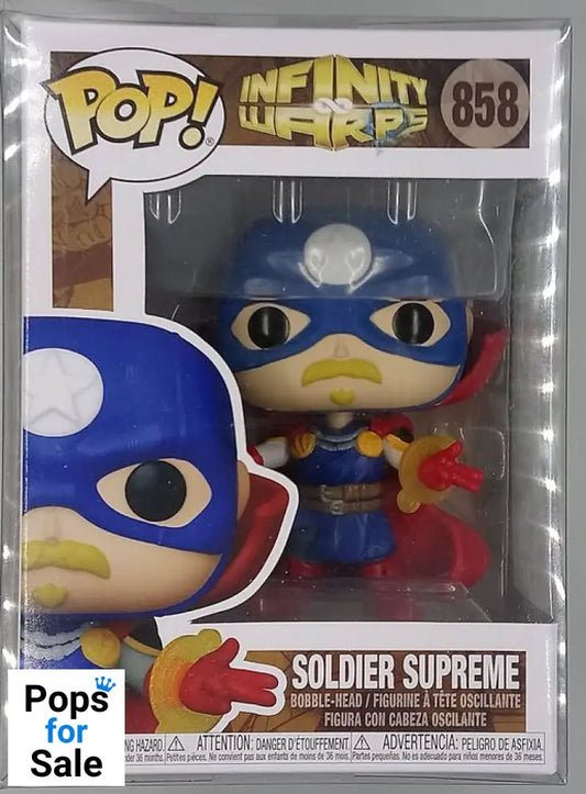 858 Soldier Supreme - Marvel Infinity Warps Funko POP