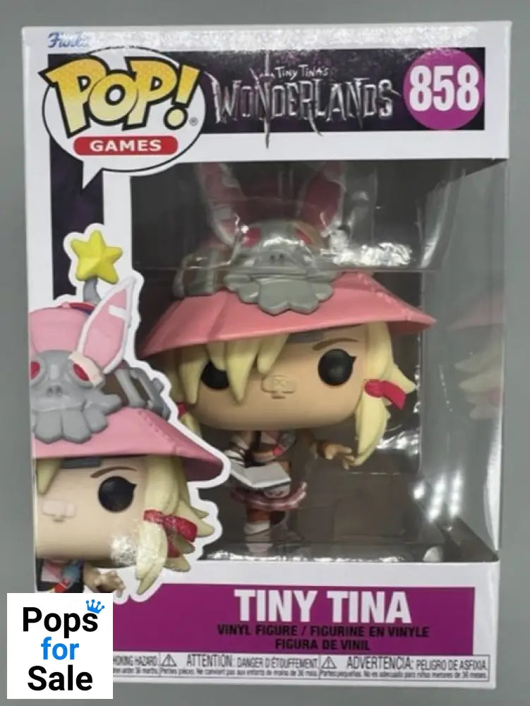 #858 Tiny Tina - Tiny Tinas Wonderlands Funko POP