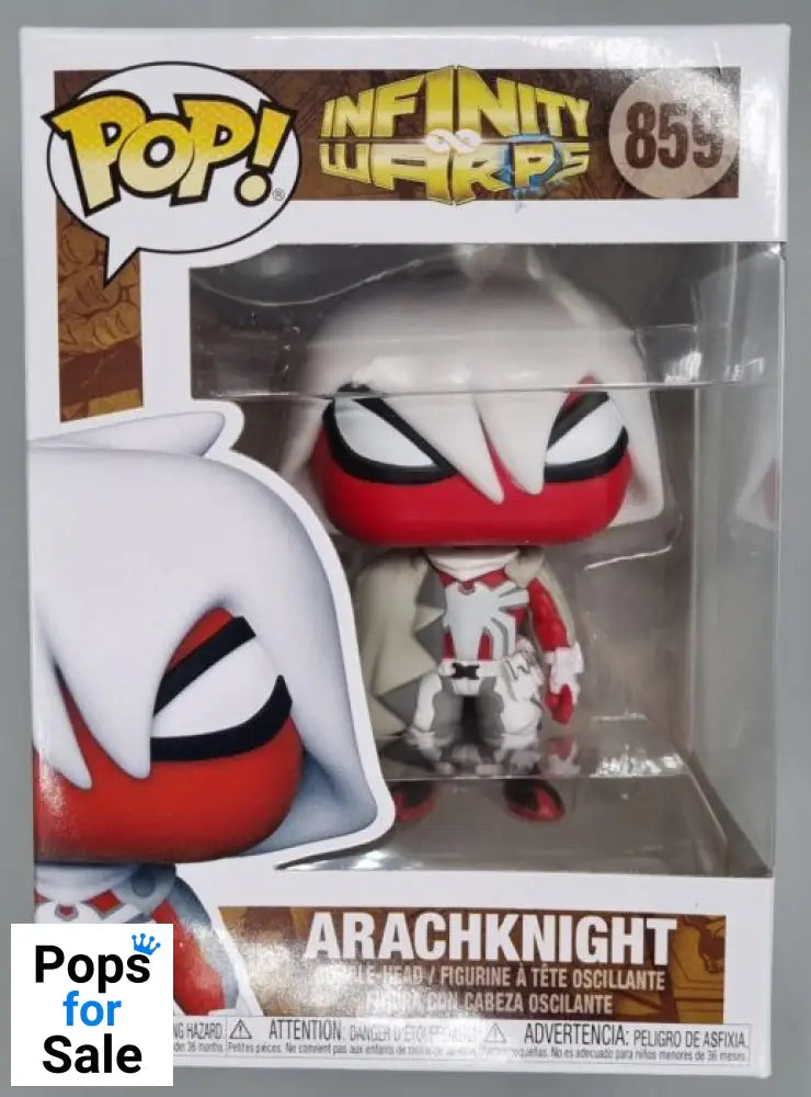 #859 ArachKnight - Marvel Infinity Warps Funko POP