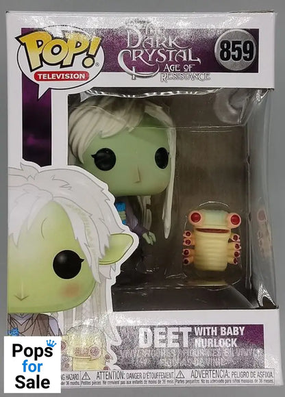 859 Deet (with Baby Nurlock) The Dark Crystal - Damaged Box Funko POP