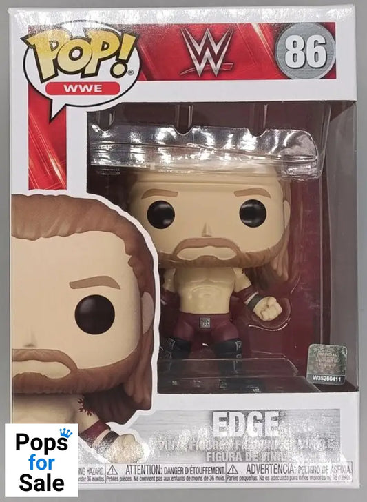 86 Edge - WWE - Box Damaged Funko POP