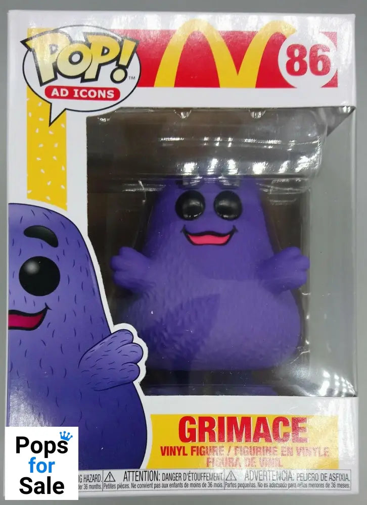 #86 Grimace - Ad Icons - McDonald's Funko POP