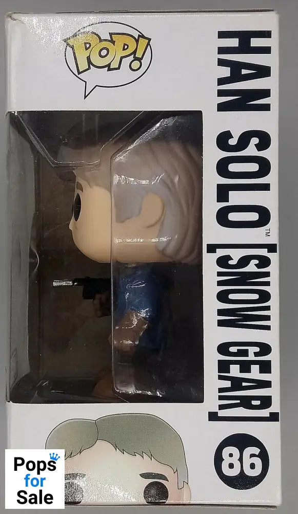 #86 Han Solo (Snow Gear) - Star Wars - Box Damaged Funko POP