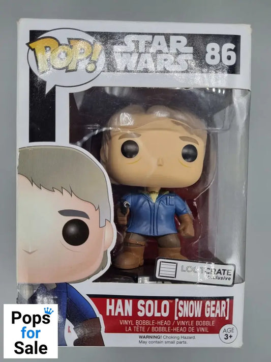 86 Han Solo (Snow Gear) - Star Wars - Exclusive Funko POP